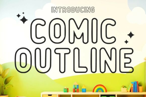 Comic Outline: A Fresh Take on Playful Typography