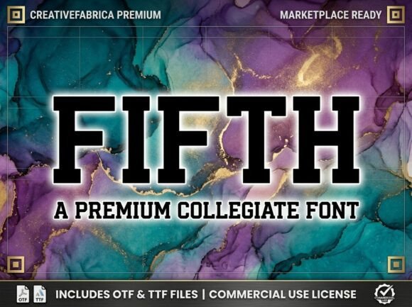 Fifth: A Display Font That Demands Attention