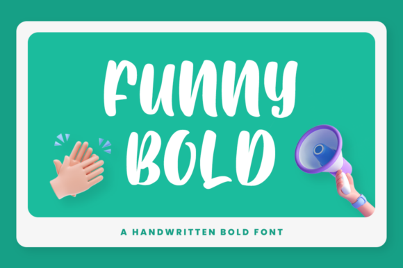 Funny Bold: The Display Font That Doesn't Take Itself Too Seriously