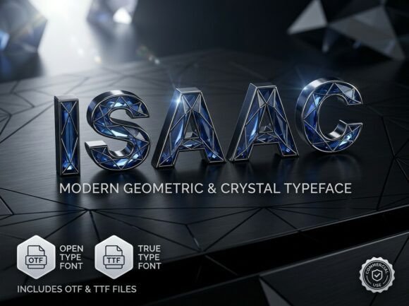 Isaac: A Typeface That Catches the Light