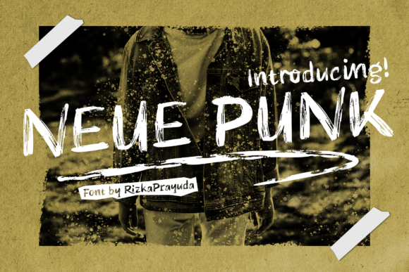 Neue Punk: The Grunge Typeface for Modern Designers