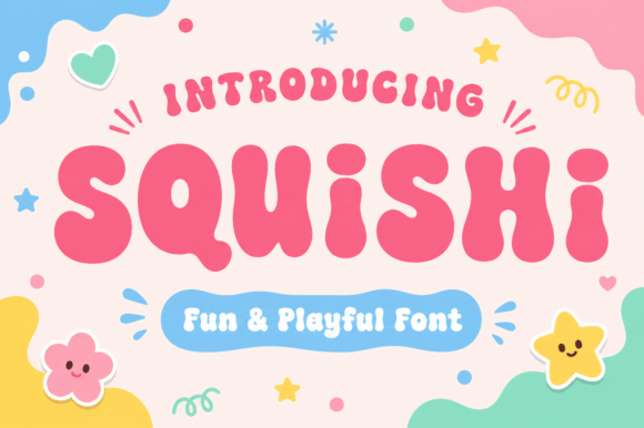 Squishi: The Playful, Modern Display Font for Bold Brands