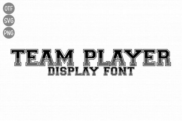 Team Player: A Bold Typeface for Athletic Branding