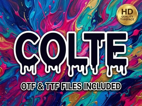 Unleash Liquid Grit: Mastering the Colte Display Font