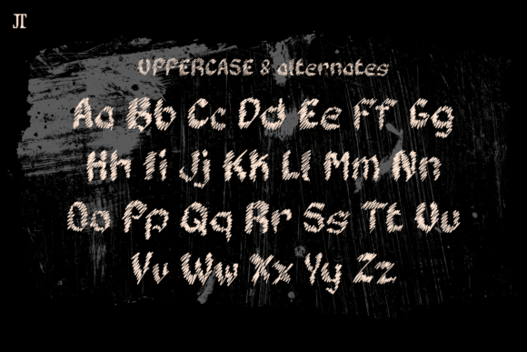 Velvet Scratch: The Raw, Expressive Display Typeface