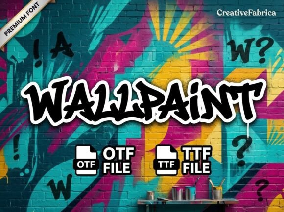 Wallpaint: The Urban Graffiti Typeface That Commands Attention
